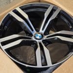 20x8.5 5X112 ET25 66.6 Black Polished