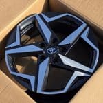 16x6 5x114.3 ET32 73.1 BLACK MACHINED FACE