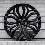 22x10 5x120 ET38 72.6 GLOSS BLACK C