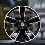 21x11 5x130 ET58 71.6 BLACK MACHINED FACE