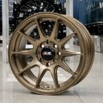 16x7 4x100/108 ET35 73.1 Matt Bronze