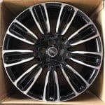 21x9.5 5x108 ET45 63.3 BLACK MACHINED C