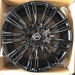 22x9.5 5x108 ET45 63.4 BLACK