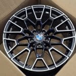 19x8.5 5x120 ET37 72.6 BLACK MACHINED FACE