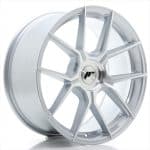 18x8 5x114.3 ET40 BLANK Silver Machined Face