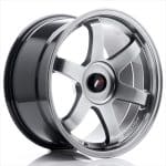 18x9.5 5x100 ET22 BLANK Hyper Black