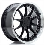 18x8.5 5x120 ET15 BLANK Gloss Black w/ Machined Lip