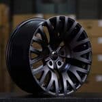 17x9 5x127 ET-12 71.5 MATT BLACK