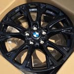 17x7 5x112 ET45 66.5 BLACK