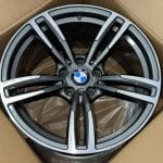 18x9.5 5x120 ET35 72.56 GUN METAL MACHINED FACE