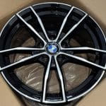 18x9 5x120 ET40 72.56 BLACK MACHINED FACE
