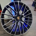 20x9 5x130 ET50 71.5 BLACK MACHINED FACE