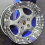 18x8 5x130 ET50 71.56 SILVER MACHINED LIP