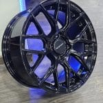 15x7 4x100 ET35 73.1 BLACK