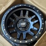 17x9 5x127 et12 71.5 SATIN BLACK