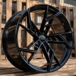 20X9 5x112 ET30 66.5 GLOSS BLACK