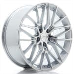 18x8 5x112 ET42 Silver Machined Face
