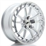 18x8 5x112 ET45 Silver Machined Face