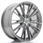 18x8 5x112 ET40 BLANK Titanium Machined Face