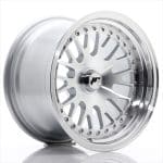 15x9 5X114.3 ET20 BLANK Silver Machined Face