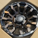 17x9 5x150 ET12 110.1 MATT BLACK BRONZE TINTED