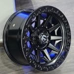 16x8 5x114.3 ET0 73.1 MATT BLACK